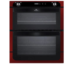 NEW WORLD NW701DOP Electric Built-under Double Oven - Metallic Red